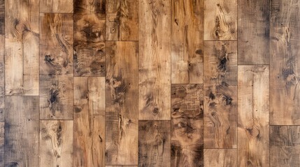 Top view of light brown alder laminate