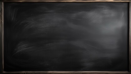 blackboard with chalk