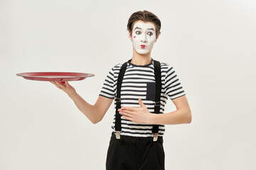 acting a waiter
