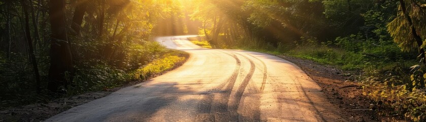 Obraz premium Roadmap to success with kindness, business milestones, compassionate leadership