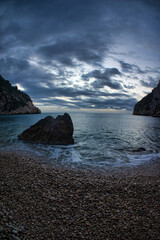 Granadella beach in Javea, Alicante