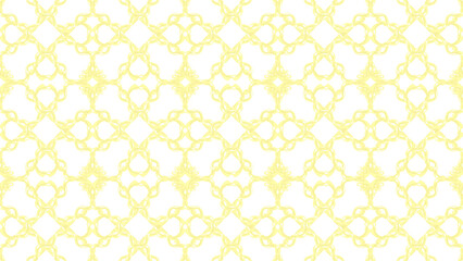 アンティーク調ゴールドタイルなパターン⭐︎PNG