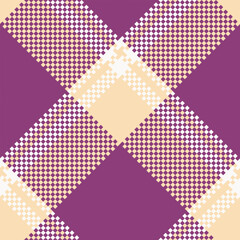 Scottish Tartan Pattern. Checkerboard Pattern Traditional Scottish Woven Fabric. Lumberjack Shirt Flannel Textile. Pattern Tile Swatch Included.