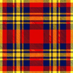 seamless pattern of oversized tartan plaid checks for a contemporary feel, Generative AI