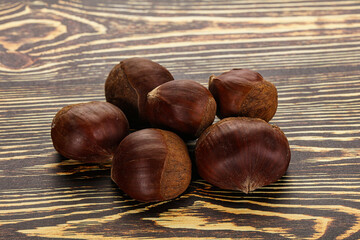 Tasty delicous brown natural Chestnut