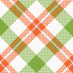 Scottish Tartan Seamless Pattern. Traditional Scottish Checkered Background. Traditional Scottish Woven Fabric. Lumberjack Shirt Flannel Textile. Pattern Tile Swatch Included.