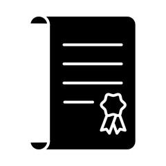 Certificate icon template