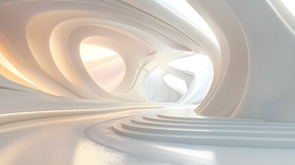Luxury parametric abstract architecture