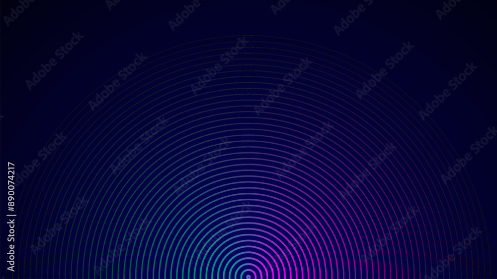 Aufkleber abstract circle halftone background blue and green dotted texture ,dark blue background with space. 