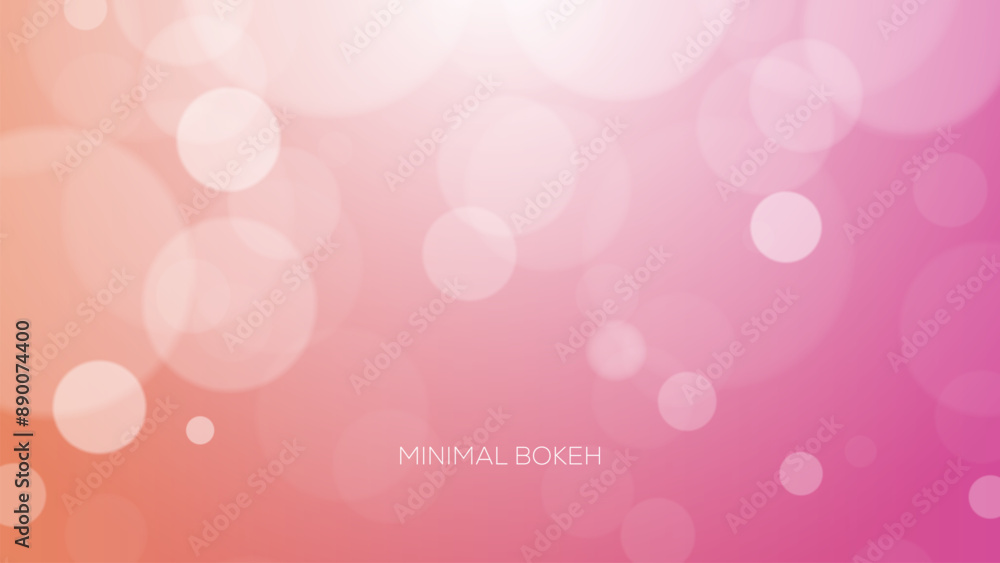 Aufkleber minimal bokeh. abstract background bokeh blurred. party pastel lovely minimal bokeh background. soft