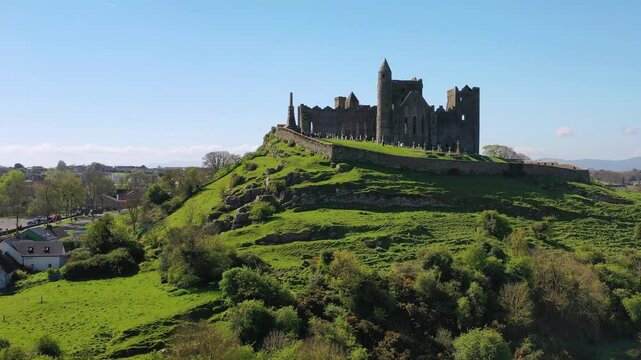 The Rock of Cashel - historical site located at Cashel, County Tipperary, Ireland.