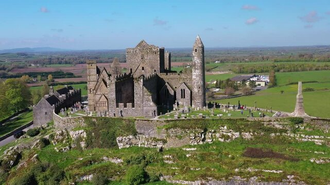 The Rock of Cashel - historical site located at Cashel, County Tipperary, Ireland.
