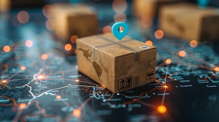 Cross Border E Commerce with Shipping and Global Connectivity