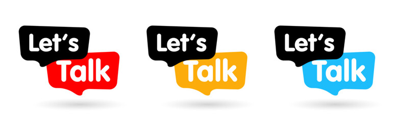 Let's talk	