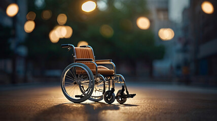 Fauteuil roulant logo handicap IA 2