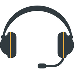 Headphone Flat Icon