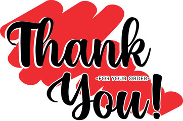 Thank You for Your Order. Elegant Thank You for Your Order Design with Stylish Graphics. Sophisticated Thank You for Your Purchase Image with Modern Elements. Chic Thank You for Your Order Graphic