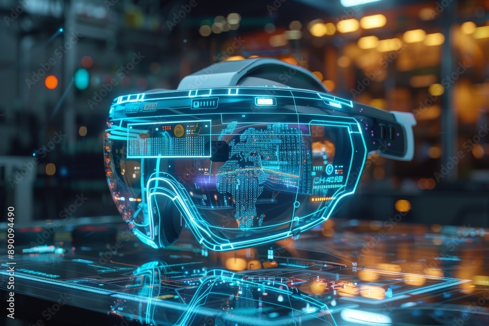 Poster illuminating the future: augmented reality holographic overlay with diverse user representation