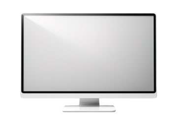 The Enigmatic Glow of a Digital Portal on White or PNG Transparent Background.