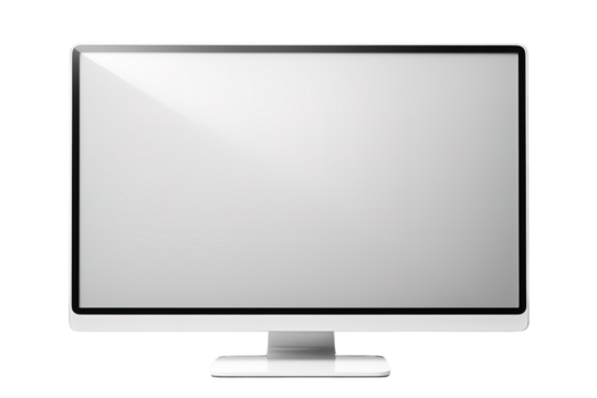 The Enigmatic Glow of a Digital Portal on White or PNG Transparent Background.