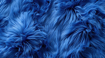 Obraz premium Smooth and luxurious blue fur texture background, exuding elegance and sophistication