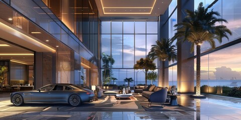 Fototapeta premium Ultimate Luxury Living. Luxury lifestyle concept