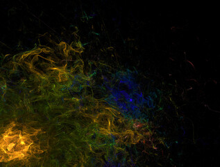 Imaginatory fractal abstract background Image