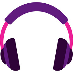 Headphone Flat Illustration