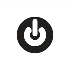 swicth button vector icon line template