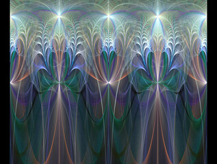 Imaginatory fractal abstract background Image