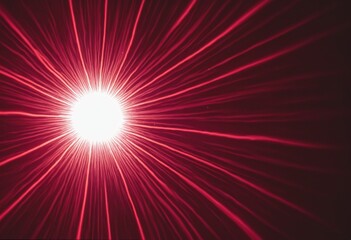 Obraz premium glowing red magic wall paper