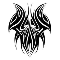 Tribal tattoo design for body