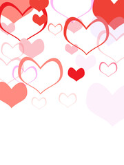 hearts background