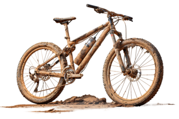 The Grime-Ridden Steed on White or PNG Transparent Background.