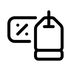 big discount icon with line style, perfect for user interface projects