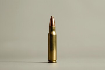 Bullet Ammunition Cartridge in Metallic Firearm Equipment for Military Defense