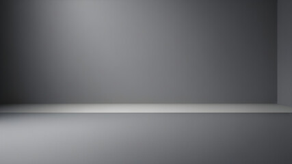 Monochromatic grey background with smooth gradient