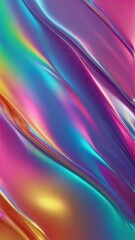 Fototapeta premium Lustrous Multi-Hued Background Template