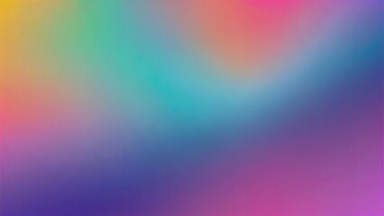Obraz premium Vibrant Rainbow Gradient Background