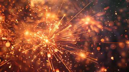 Obraz premium sparks of fire
