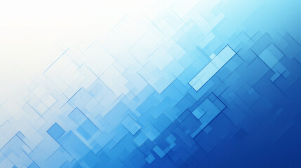 Fototapeta premium blue gradient abstract grid with layered geometric shapes creating a detailed and modern background design