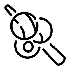 billiard Line Icon