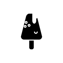 ice cream glyph icon