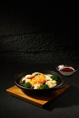 Exquisite Chinese food in China's high-end Michelin restaurants, top notch dishes, relatively expensive Cantonese cuisine