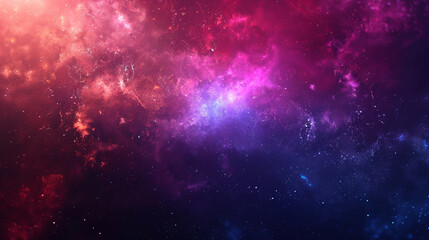 Fototapeta premium Dramatic nebula with vibrant shades and a star-filled cosmos, representing the beauty of the universe