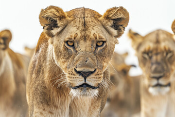 Obraz premium “Kingdom of Lions: The Pride’s Realm”