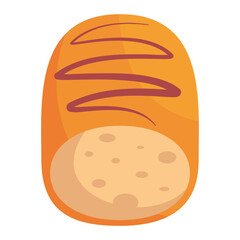Element food bread vector design