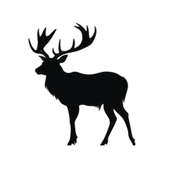 Fototapeta premium hand drawn animals silhouette set