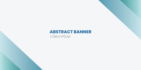 flat design modern Abstract shape banners background