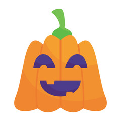 halloween celebration elements for Halloween in cartoon style